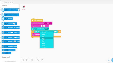 Programming for EV3 Color Sensor