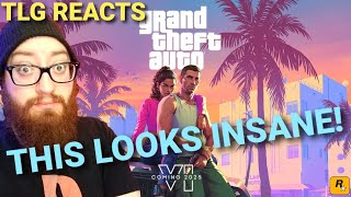 Grand Theft Auto 6 Official Trailer Reaction - I Can&#39;t Believe What I&#39;m Seeing!