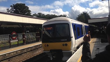 Chiltern Railways Class 165 Departs Chalfont & Latimer With A Tone