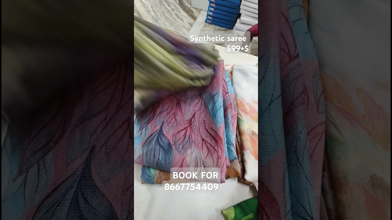 synthetic saree ✨ 599+$BOOK FOR 8667754409 