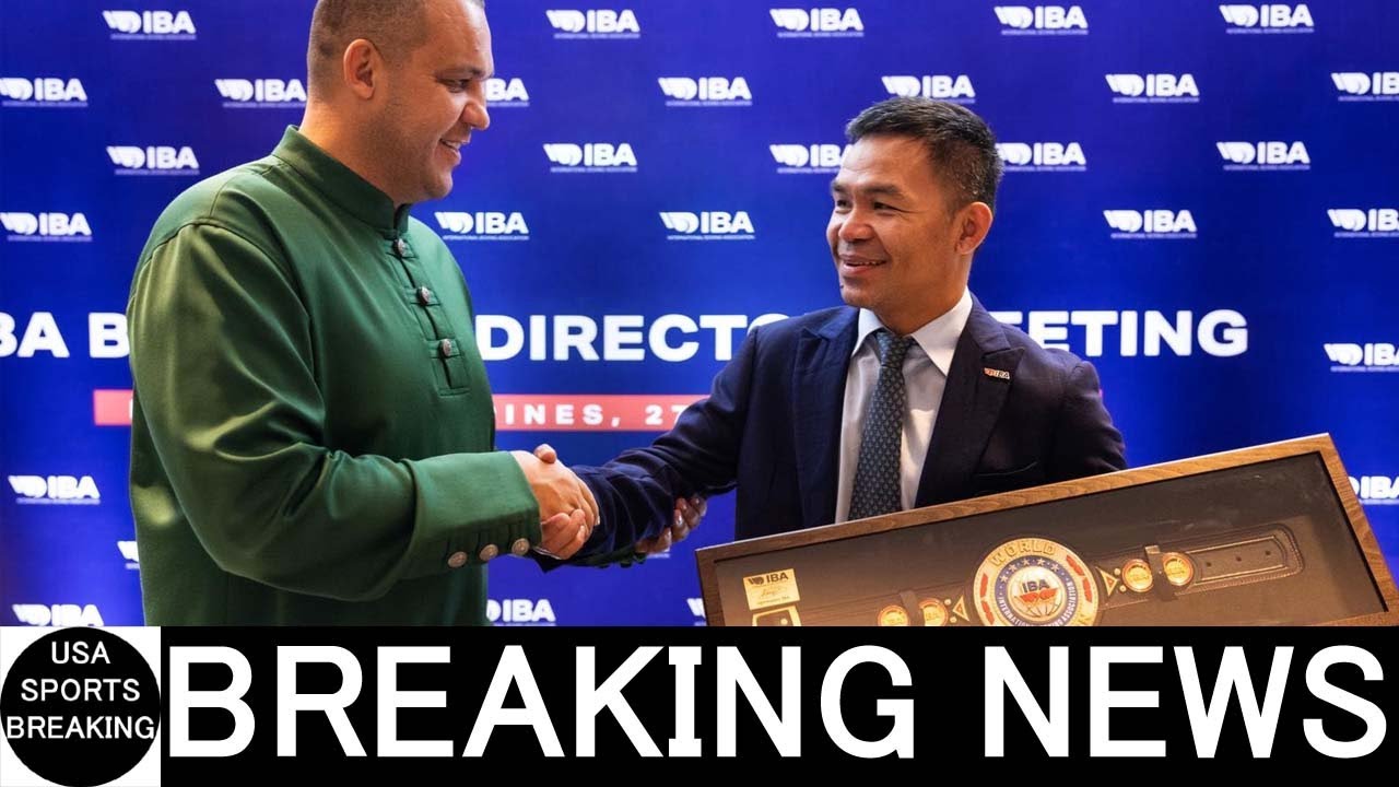 Manny Pacquiao joins International Boxing Association as Vice President
