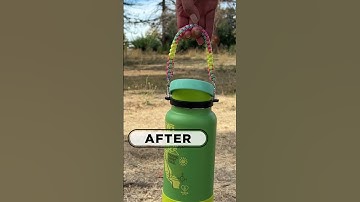How Can a Rainbow Handle Transform Your Water Bottle? #shorts #hydroflask