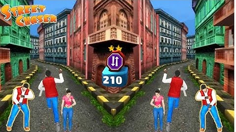 Street Chaser Gameplay  ---》》 Level - 210 ☆ Out Of Energy || Insane Gamer