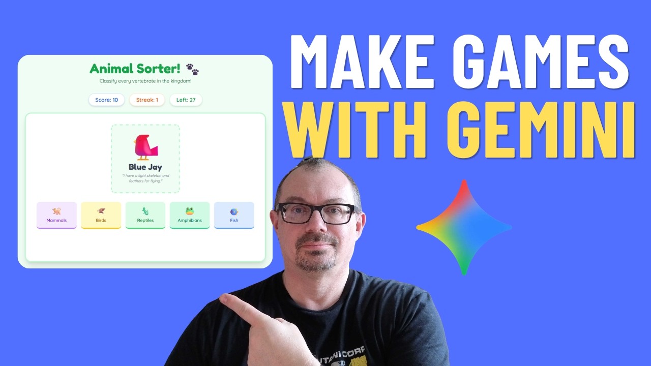 Gemini Canvas for Teachers: Make Educational Games in Minutes