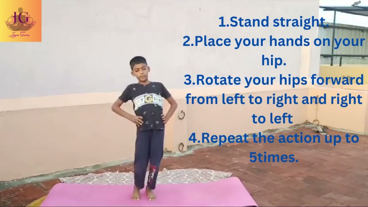 Hip rotation Forward & Backward