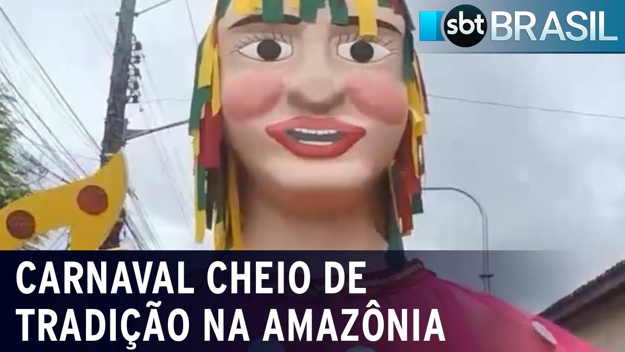 Cidade no Pará ganha destaque por Carnaval repleto de tradições | SBT Brasil (10/02/24)