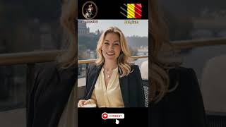 AI Girl Romantic Encounter in Belgium 🇧🇪 Namur Riverside Calm | Cinematic AI Short | Belgique