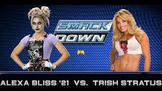Wwe 2K22 My Universe Alexa Bliss Vs Trish Stratus