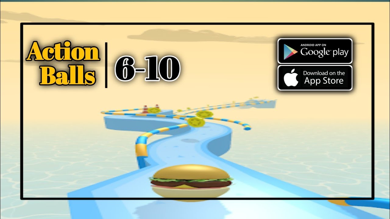 Action Balls | LVL 6-10 | All levels Gameplay (Android, iOS)