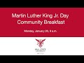 Martin Luther King Jr. Day Community Breakfast