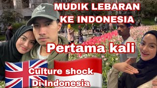 Anak dan menantu mudik lebaran dari London ke Indonesia perjalanan 2 hari London-Doha-Jakarta-Medan.