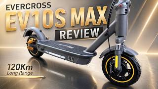 EVERCROSS EV10S MAX Electric Scooter REVIEW | Long Range 120Km, 500W Power, Ultimate Urban Commuter screenshot 5