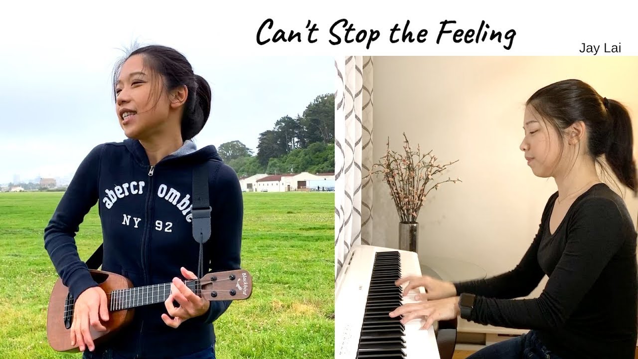 Can't Stop the Feeling Ukulele & Piano Cover by Jay Lai 魔髮精靈主題曲 烏克麗