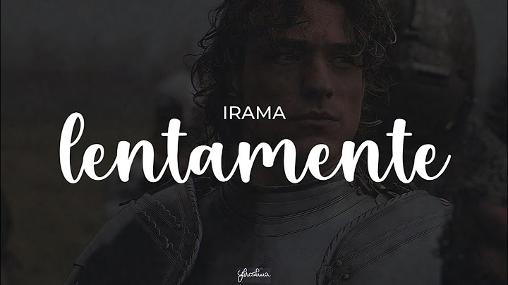 irama - lentamente (testo)