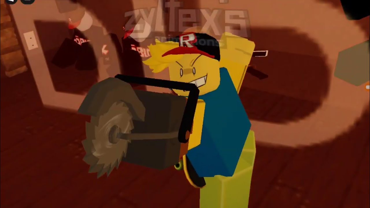 Izzzy vs Npc fight scene REANIMATED