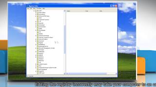 Windows® XP: How to remove programs from the Open with menu