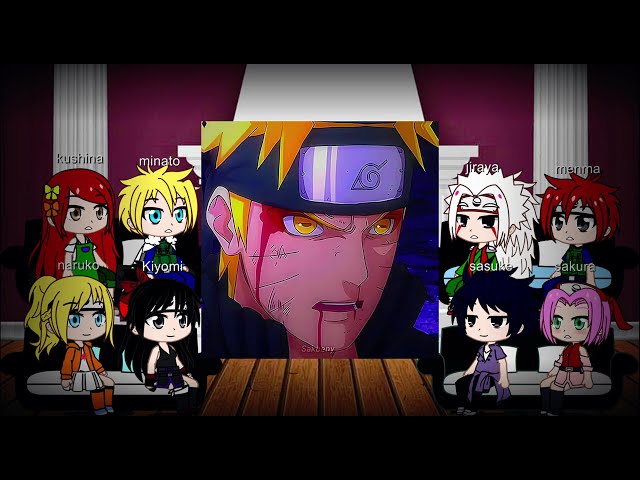 Naruto family react to op Naruto || neglected au || all parts || #reaction #naruto #gachaclub class=