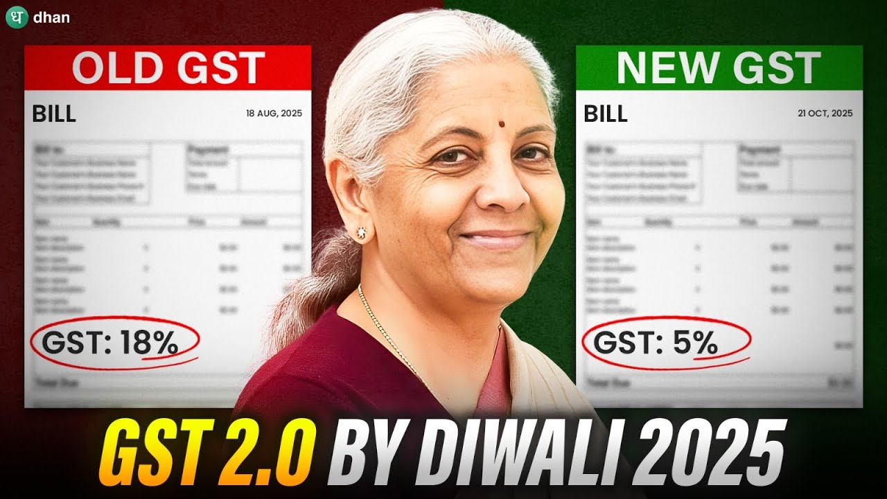 GST 2.0 by Diwali 2025 Explained | 18th August Market Analysis | Today in Markets #70 | Dhan