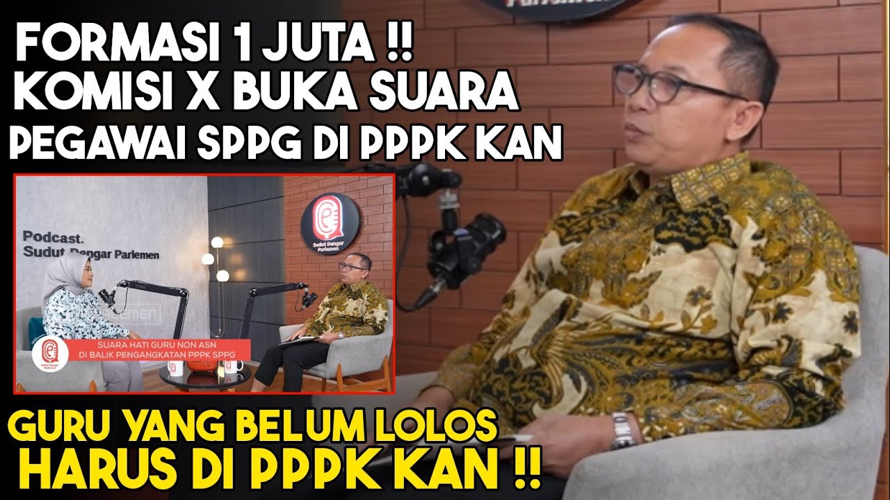 DPR RI PENGANGKATAN NON ASN JADI PPPK‼️BUKAN HANYA PEGAWAI SPPG SAJA‼️