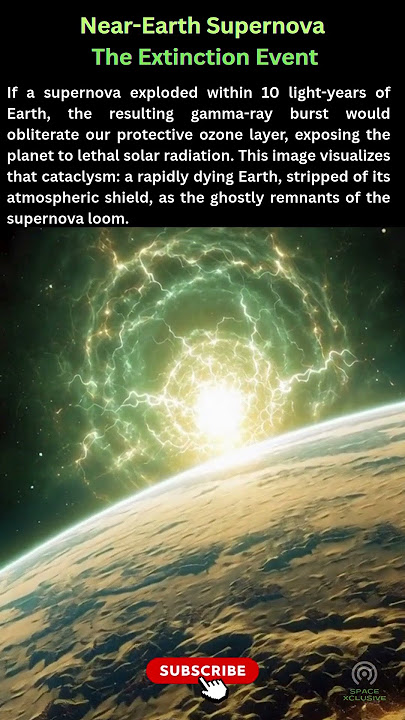 What if a supernova went off within 10 light years ? #doyouknow
