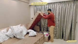 Best Sofa Bed Design With Quality Fitting High Density Foam Side Storage Low Cost Sofa