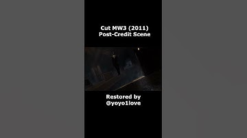 Alternative Modern Warfare 3 Ending Post-Credit Scene Cut! New Villain & Captain Price Dies? (MW3)