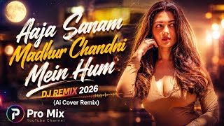 Aaja Sanam Madhur Chandni Mein Hum (AI Cover Remix) | Old Classic Song | Best Techno Remix 2026
