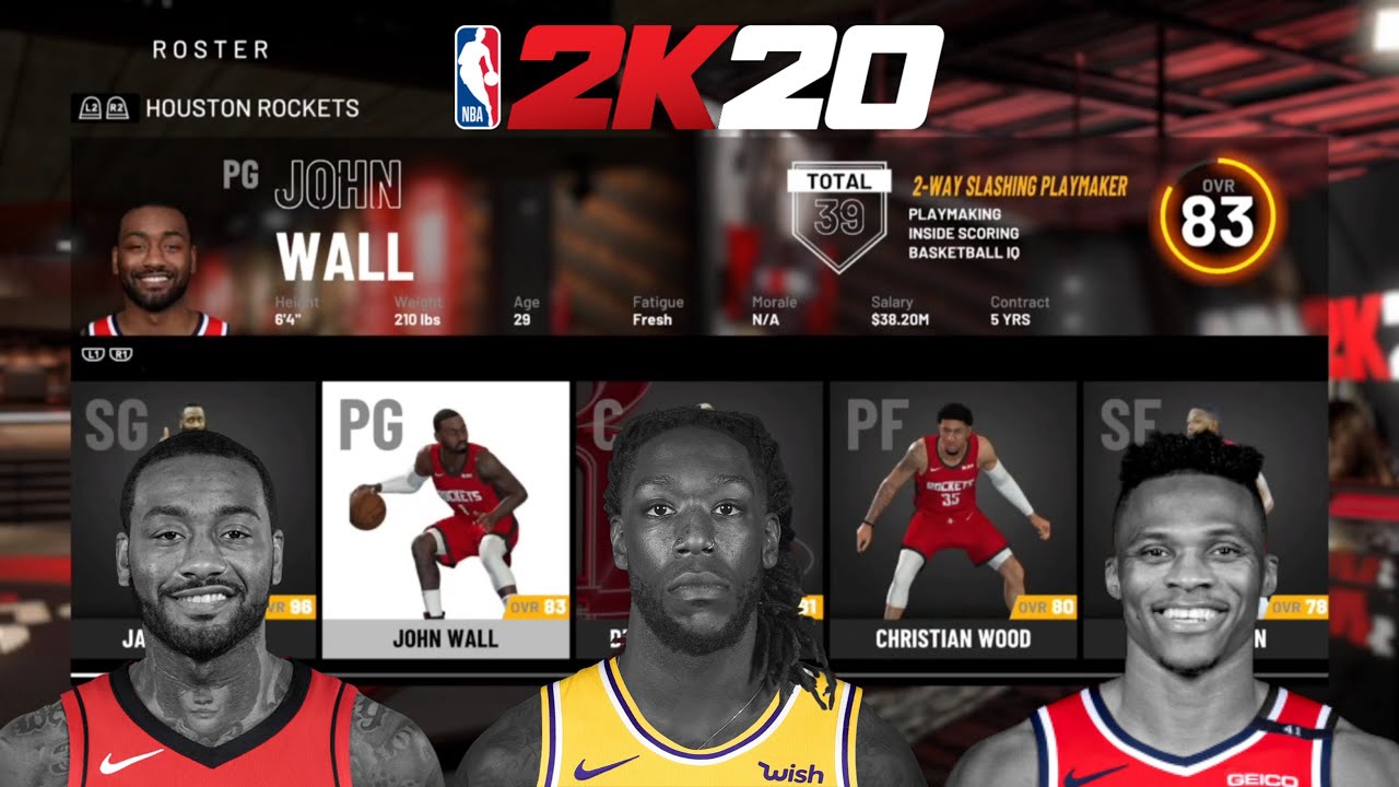 New NBA 2K21 Roster Update For NBA 2K20 Ratings, Rookies, Injuries