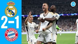Real Madrid vs Bayern Munich 2-1 | UEFA Champions League 2024 | UCL Highlights | Football Highlights