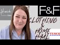 Tesco F&F Mid Plus Size Clothing Try On Haul Mrs Hinch Home