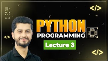 Variables & Data Types in Python | Lecture 3 | Learn Programming with Hamza (Beginner-Friendly)