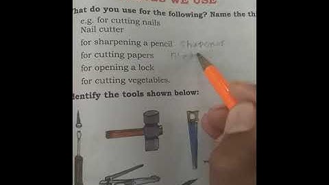 Class :3 | Unit -IV | Things We Use