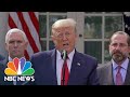 Trump Declares A National Emergency Over The Coronavirus Outbreak | NBC News