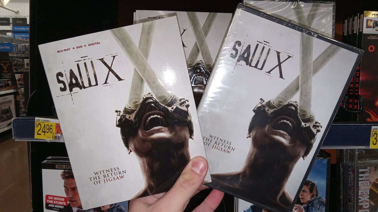 Saw X On Blu-ray, 4k Ultra HD, And Dvd 11/21/23 