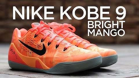 Closer Look: Nike Kobe 9 - Bright Mango