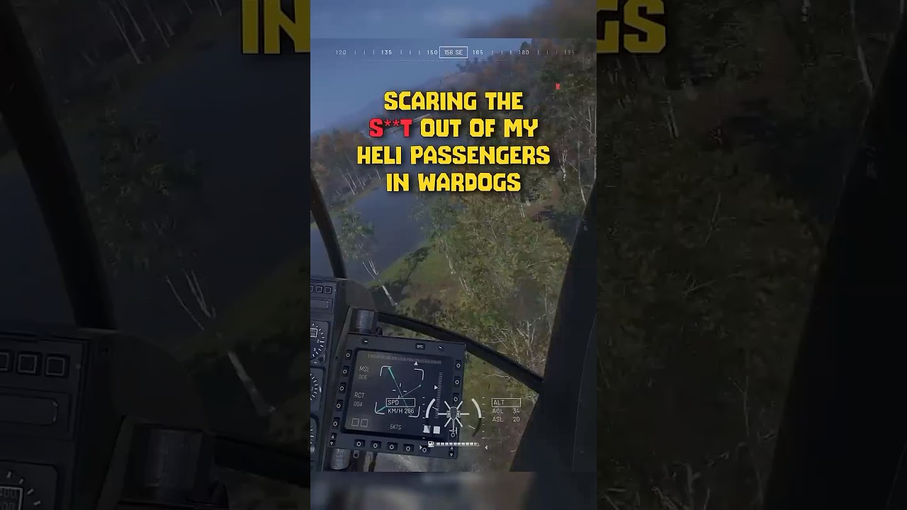 Thumbnail from Scaring the SH*T out of Heli Passengers in WARDOGS #wardogs #squadgameplay #armareforger #pilot #fps by Designated Pilot