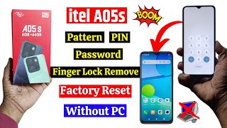 itel A05s remove all type screen lock - without computer | itel A05s ka lock kaise tode screenshot 4