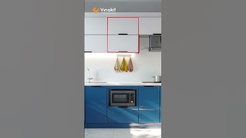 Gợi ý thiết kế tủ bếp chữ I dài 3m nhưng vẫn đầy đủ công năng