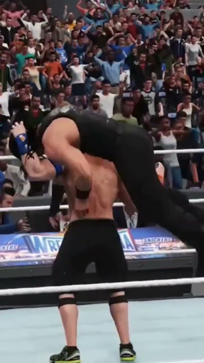 JOHN CENA 😈 CATCH FUNISHER 🦾 #shorts #gaming #viral #wwe