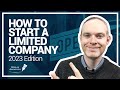 How to start a limited company in 2023 uk