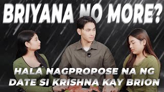 Vlog No 271 Hala Nagpropose Na Ng Date Si Krishna Kay Brion Paano Na briyana