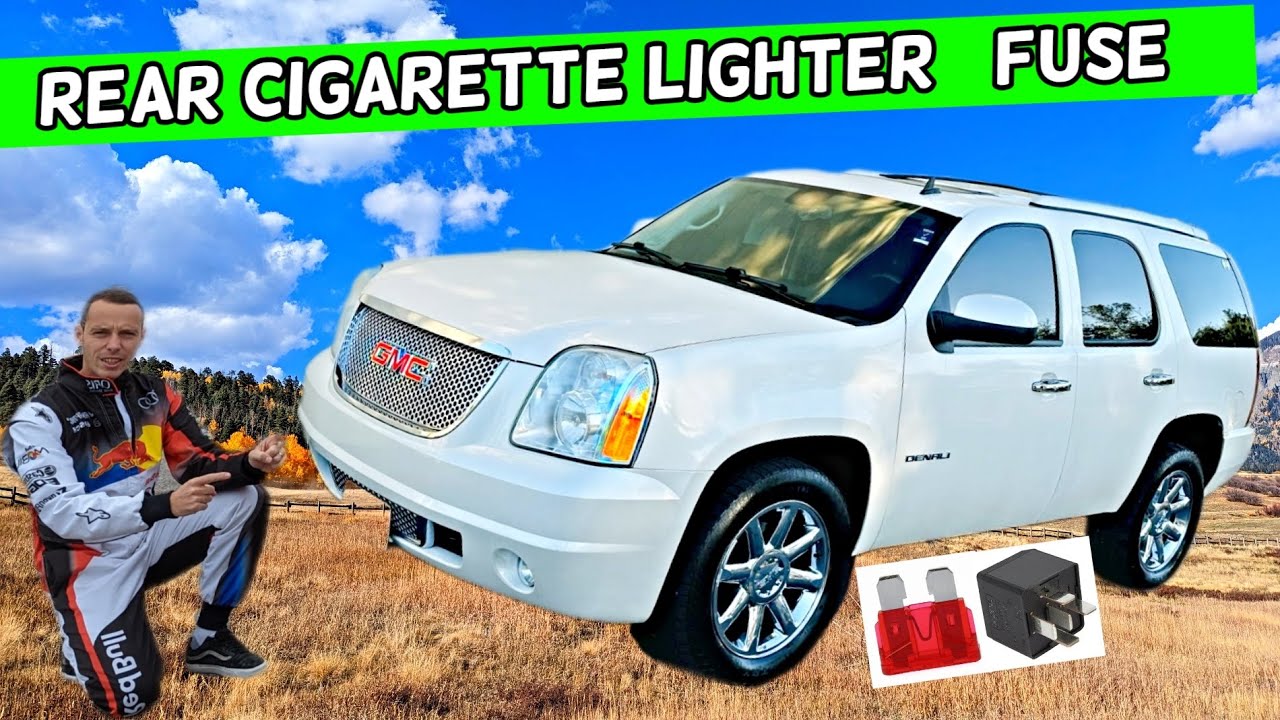 2005 gmc yukon cigarette lighter fuse controlling in 2013 Terrain? GMC YUKON XL REAR CIGARETTE
