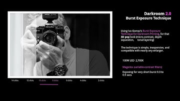 Darkroom 2.0: The 3D Look Burst Exposure Printing Technique (BEP)