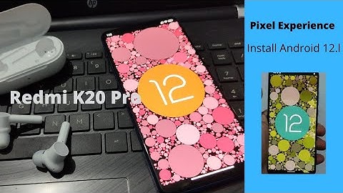 #HowToInstall PixelExperience Plus 12.1 on Redmi K20 Pro Android 12.l #latest #video #firstvideo