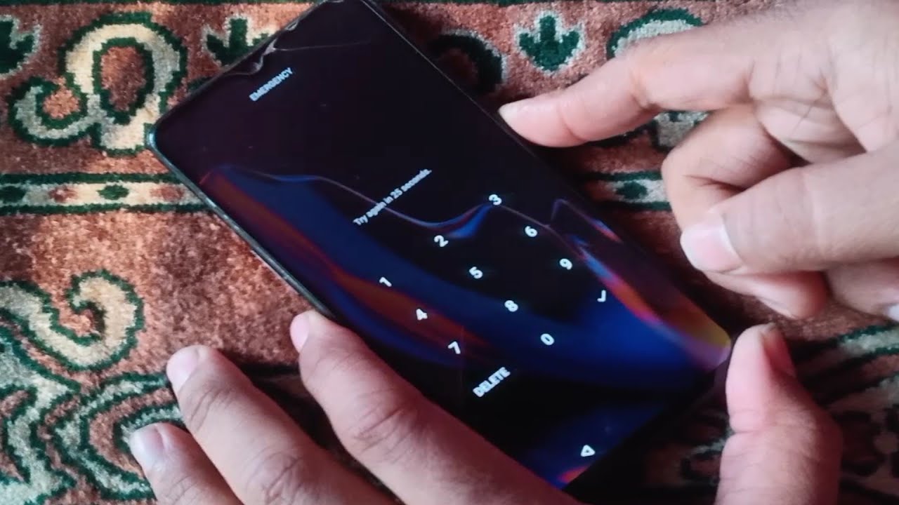 OnePlus 6, 6T, 7, 7T, 7 Pro Hard Reset Remove Pattern,Pin,Password