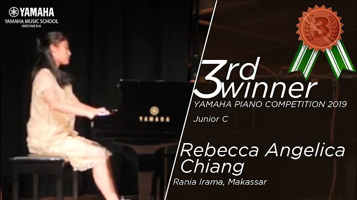 3rd Winner Junior C Yamaha Piano Competition 2019 ...