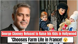 George Clooney’s Bold Move to Protect His Kids from the Dark Side of Hollywood! 😮...
