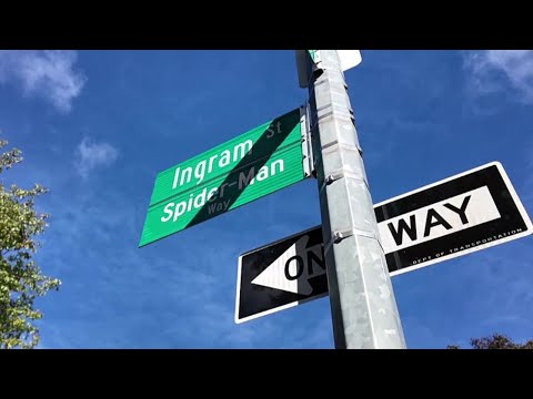 Your friendly neighborhood Spider-Man is now on the map in Queens