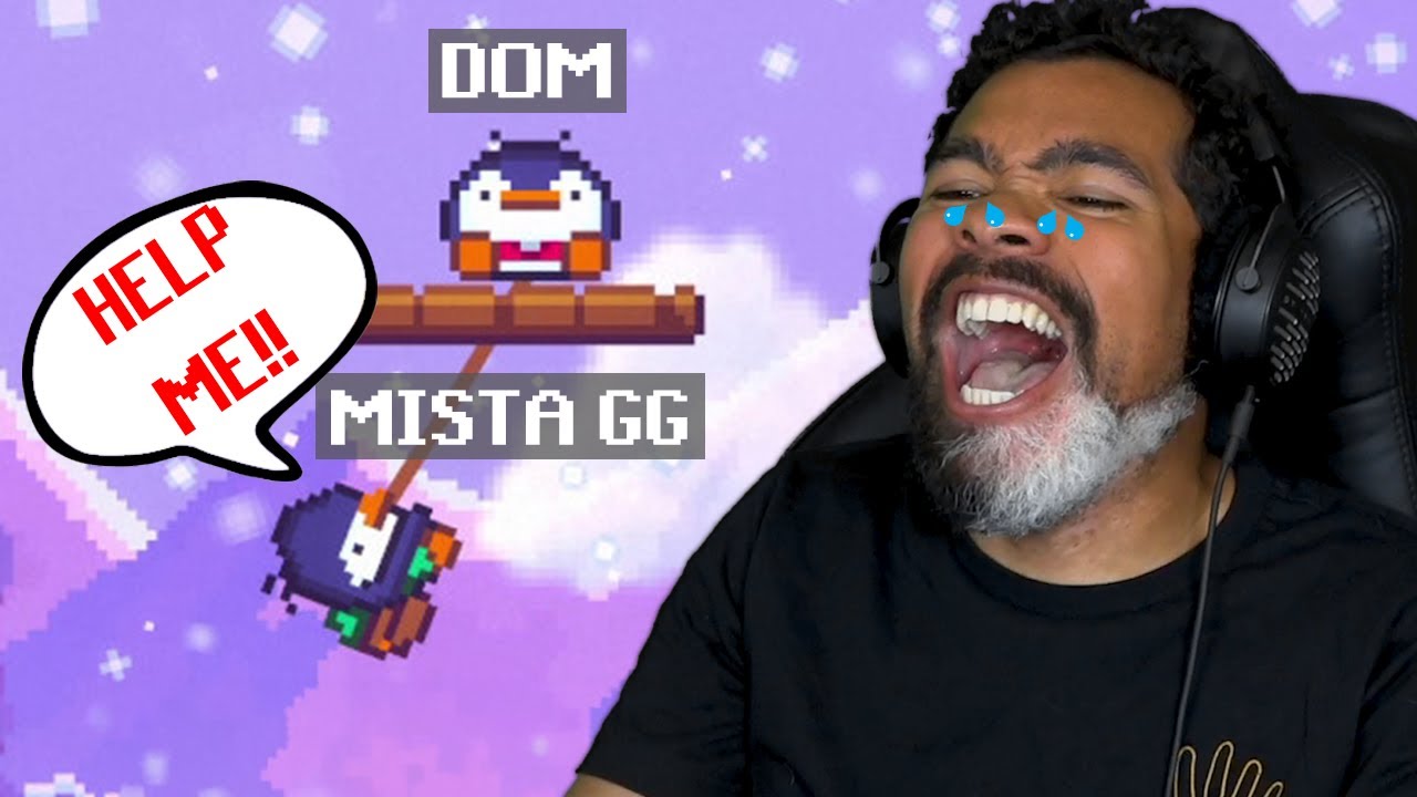 Dom is Left in TEARS After Playing This RAGE GAME w/ Mista GG (hilarious gameplay 😂) | Fred & Bread