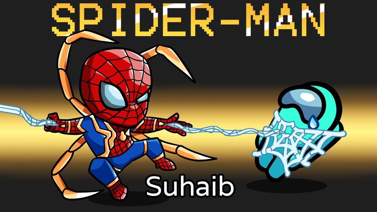 امونج اس بس انا سبايدرمان !  ( مع اليوتيوبرز )😱 - Among Us Spider Man